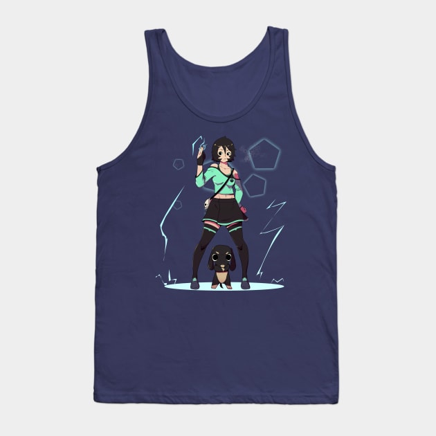 Hazel Strike Tank Top by Grumpysheep